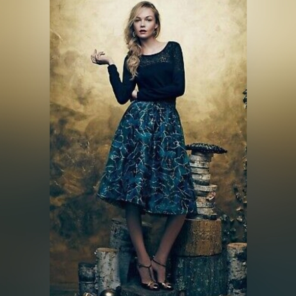 Moulinette Soeurs Dresses & Skirts - Anthropologie Moulinette Soeurs Midi Skirt